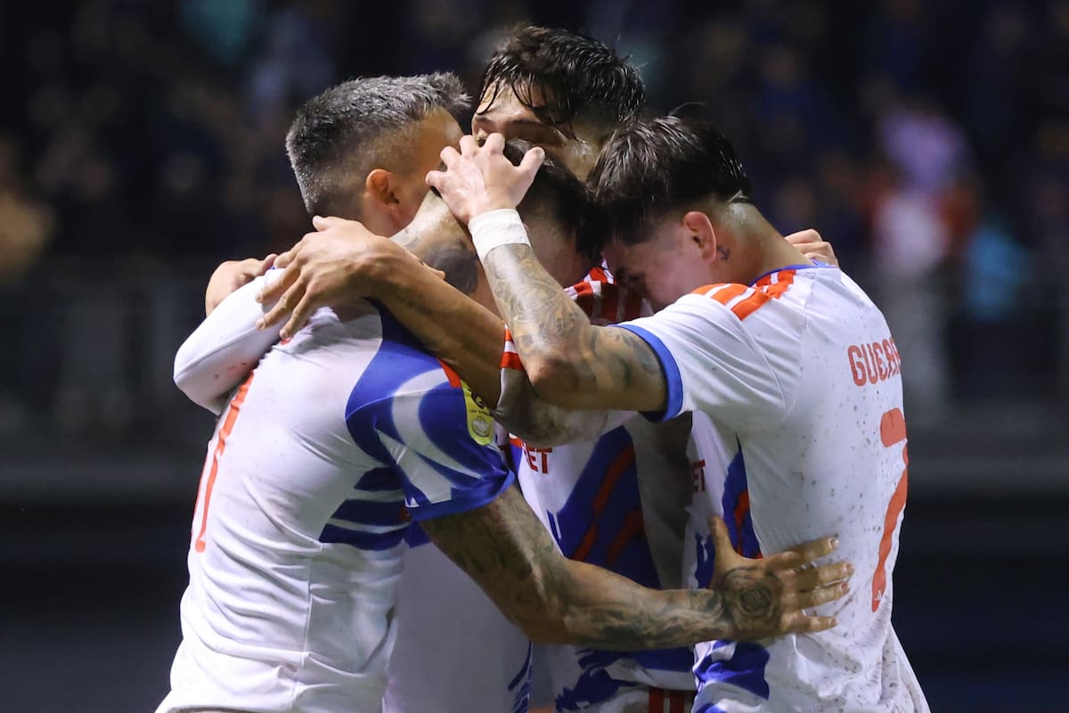 La U sumó tres puntos tras su visita a Audax Italiano en el Estadio Bicentenario de La Florida. Foto: Agencia Aton.
