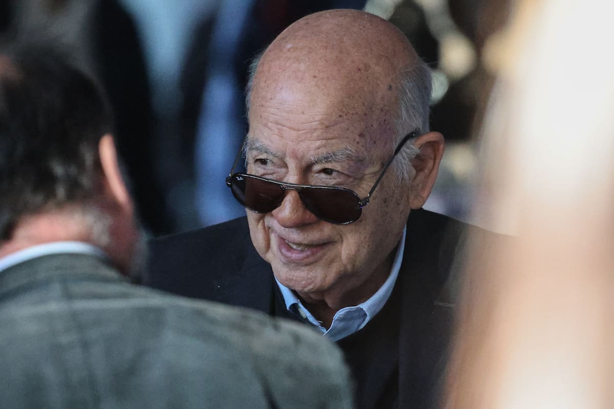 José Miguel Insulza en la Junta de accionistas de Azul Azul. Foto: Aton.
