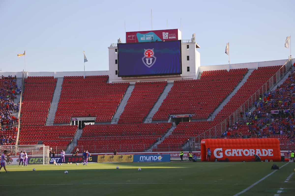 BTS deja al Estadio Nacional fuera del fútbol: la U tendría que buscar nueva casa para el cierre de la temporada. . Foto: Aton.