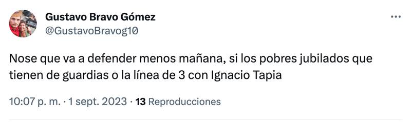 Hinchas de la U molestos en redes sociales.