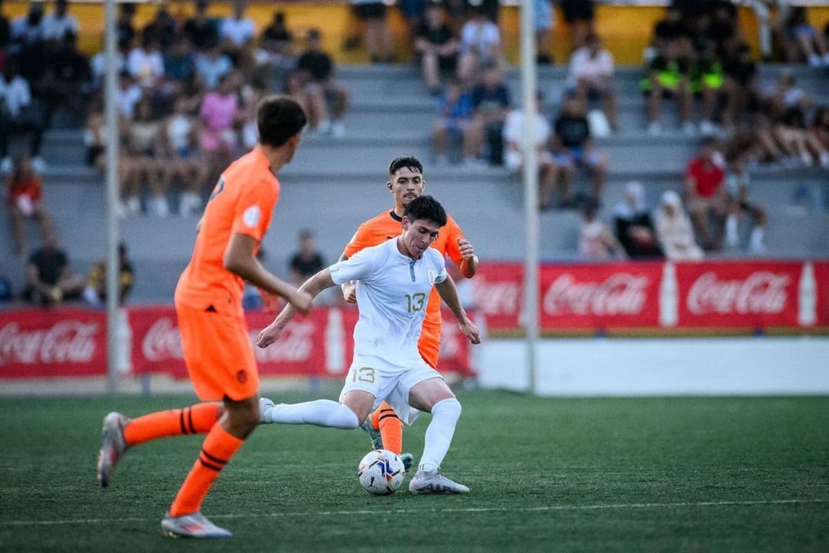 Marco Orona, volante de la U convocado a la Selección Uruguaya.