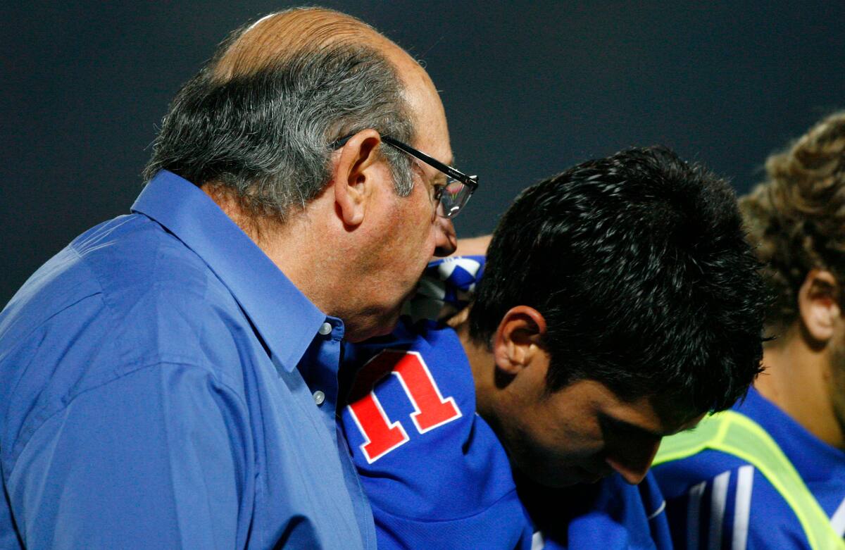 Sergio Markarián, DT de los azules en 2009.