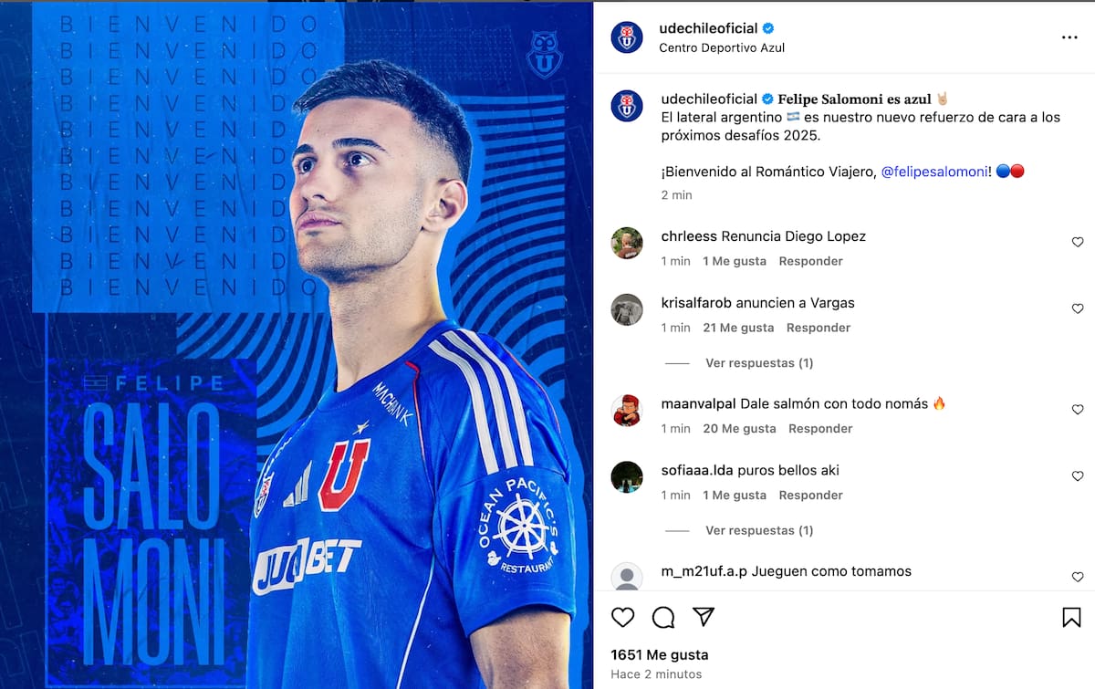 Presentación de Felipe Salomoni.