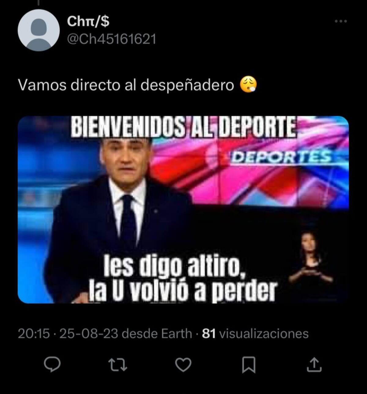 Los mejores memes que dejó la derrota de la U con Calera.
