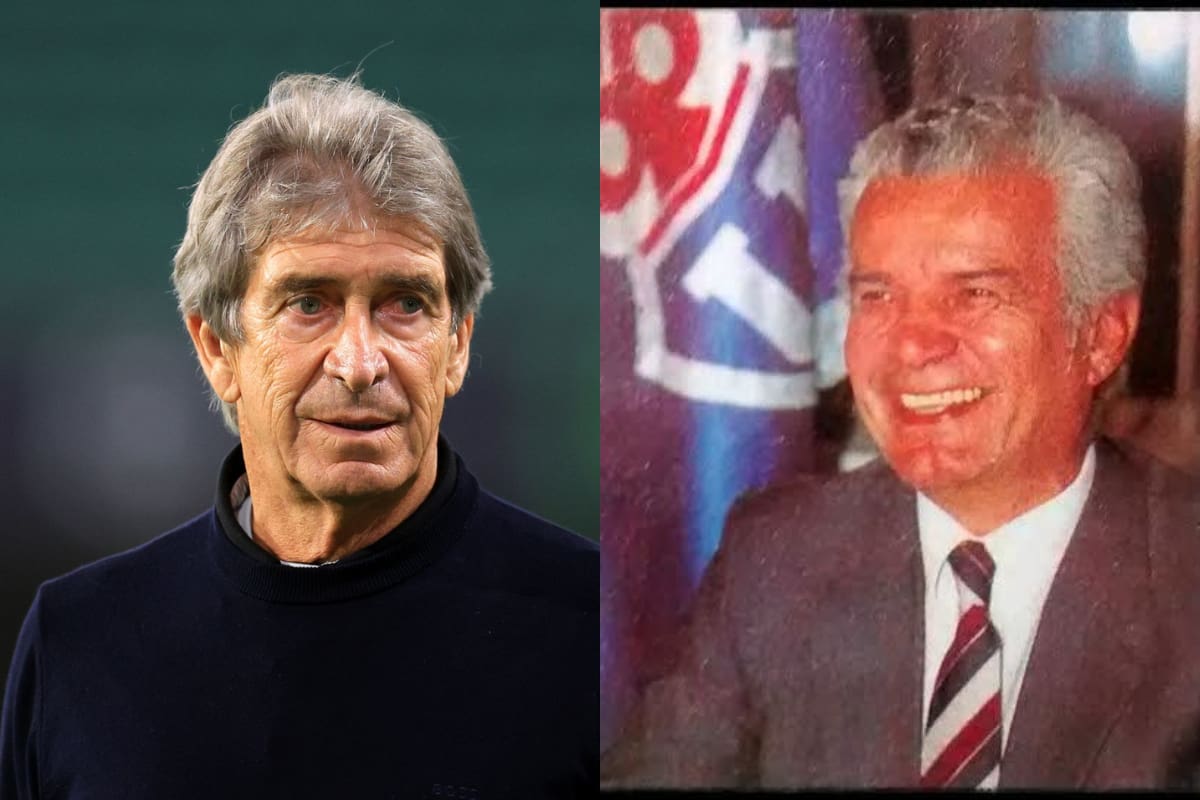 Manuel Pellegrini y René Orozco.