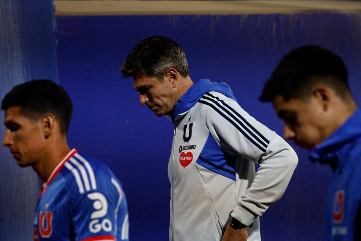 Mauricio Pellegrino se comienza a despedir de la U con dardo hacia la dirigencia. Foto: Aton.