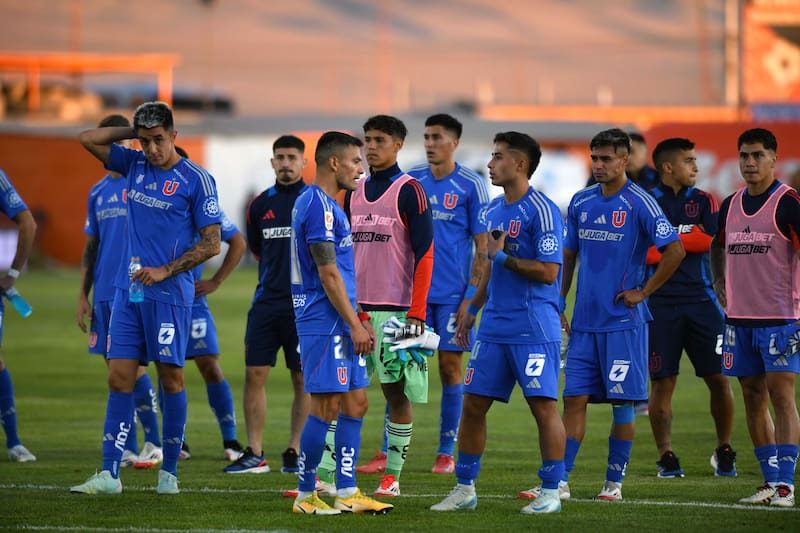 en la derrota ante Cobresal. Foto: Agencia Aton.