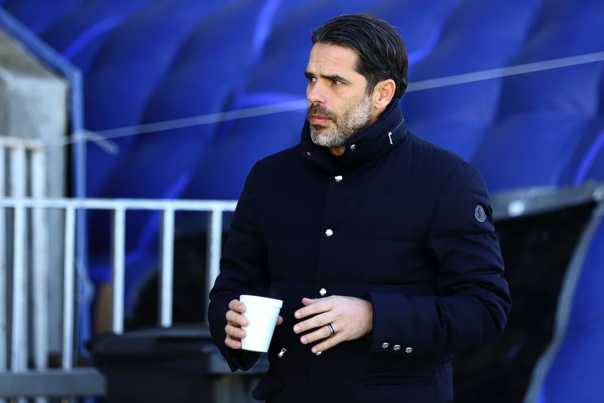Fernando Gago, entrenador de los azules. Foto: Aton.