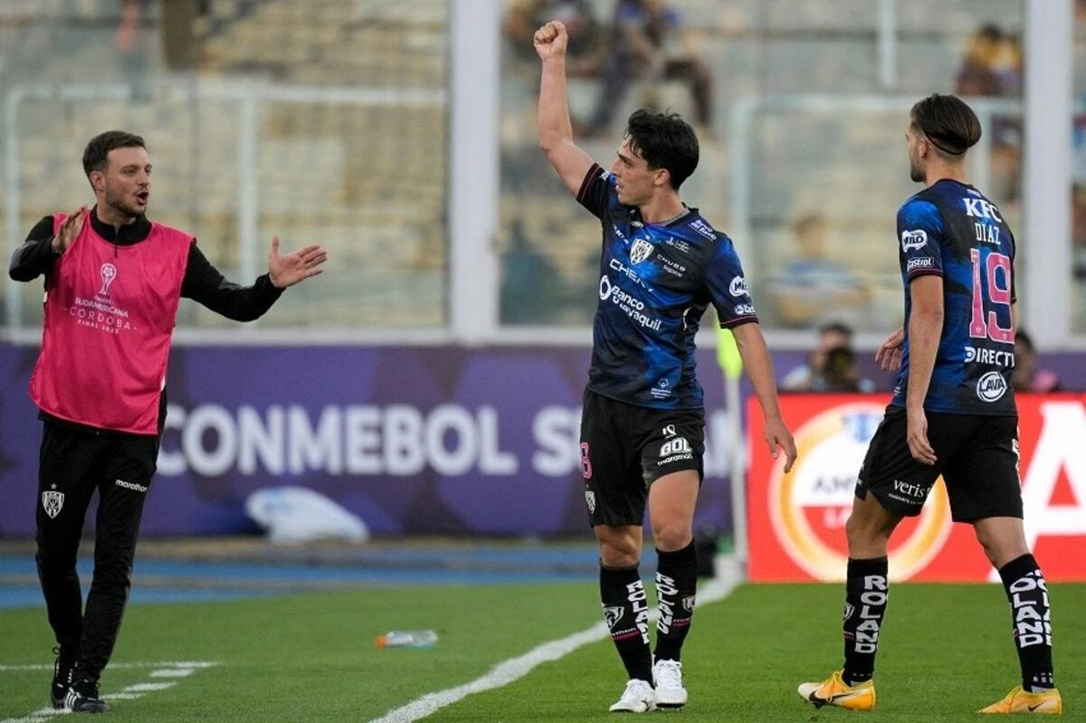 Lorenzo Faravelli, junto a Martín Anselmi en Independiente del Valle.