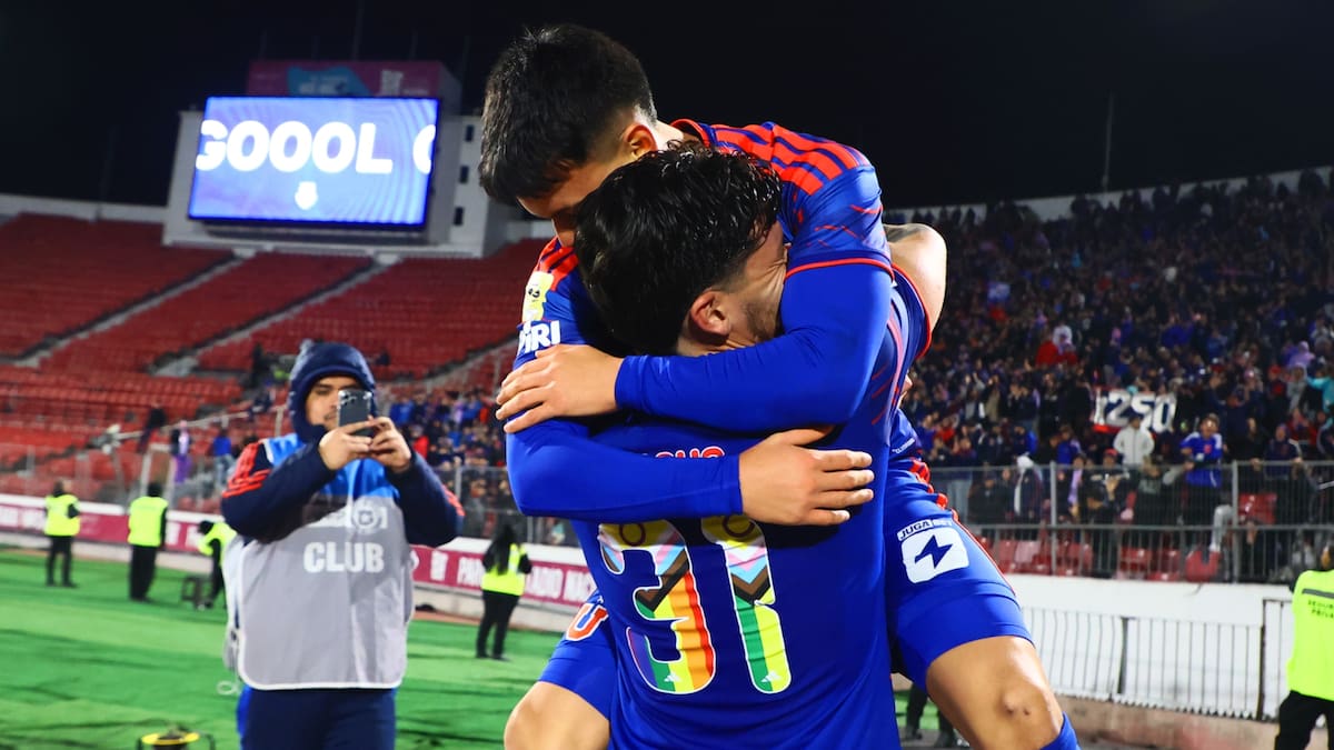 La U se abraza en el Nacional: derrota a O’Higgins y se pone detrás de Colo Colo y la U