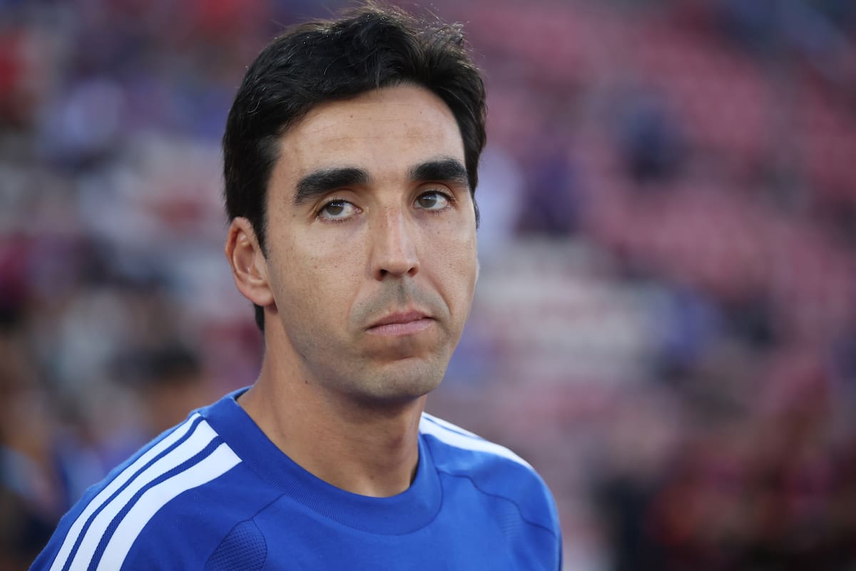 Francisco Meneghini, entrenador de los azules, define la formación de cara al duelo ante Colo Colo. Foto: Aton.