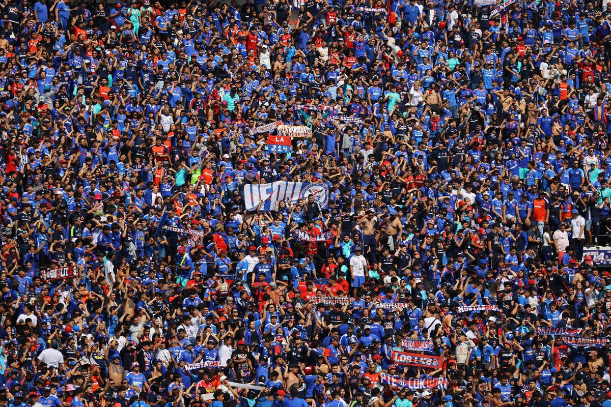 Hinchas de la U alcanzaron importante registro en la primera rueda