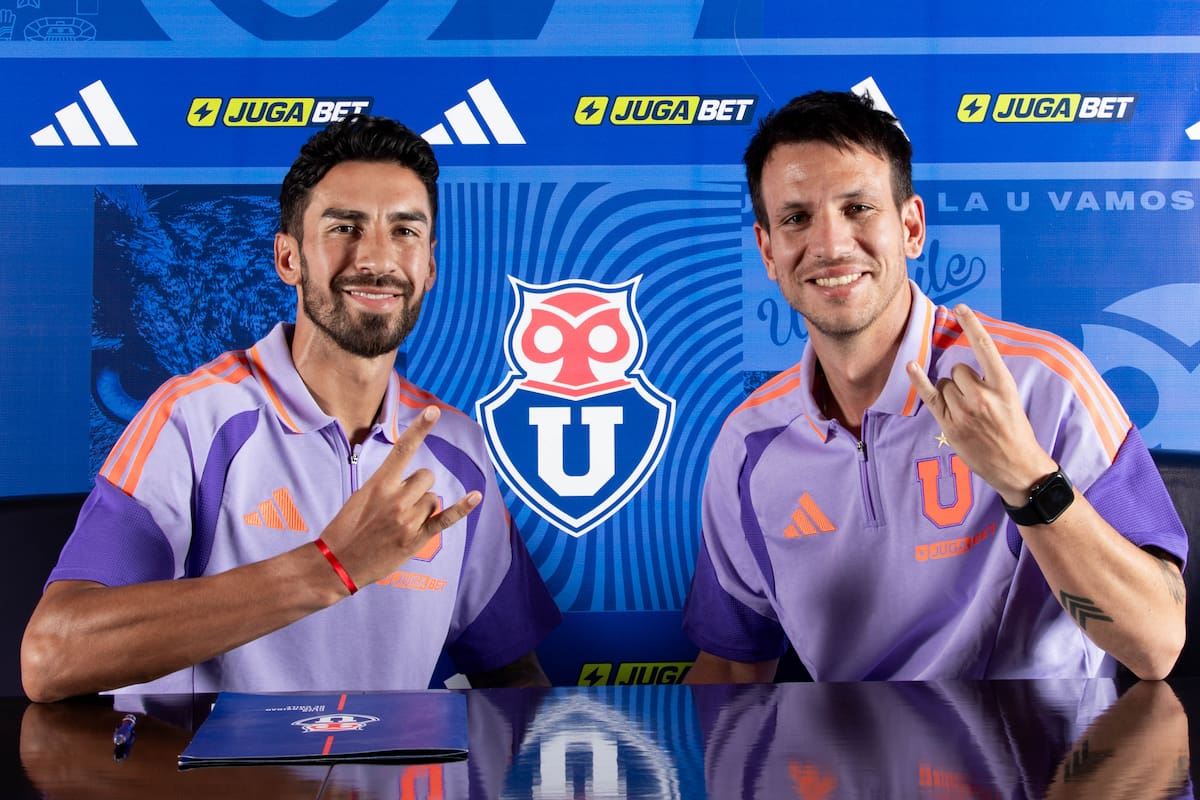 Juan Martín Lucero, nuevo refuerzo de los azules. Foto: Prensa UCH.