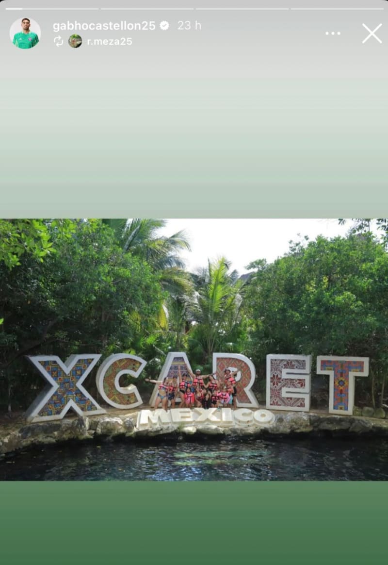 Jugadores de la U en México.