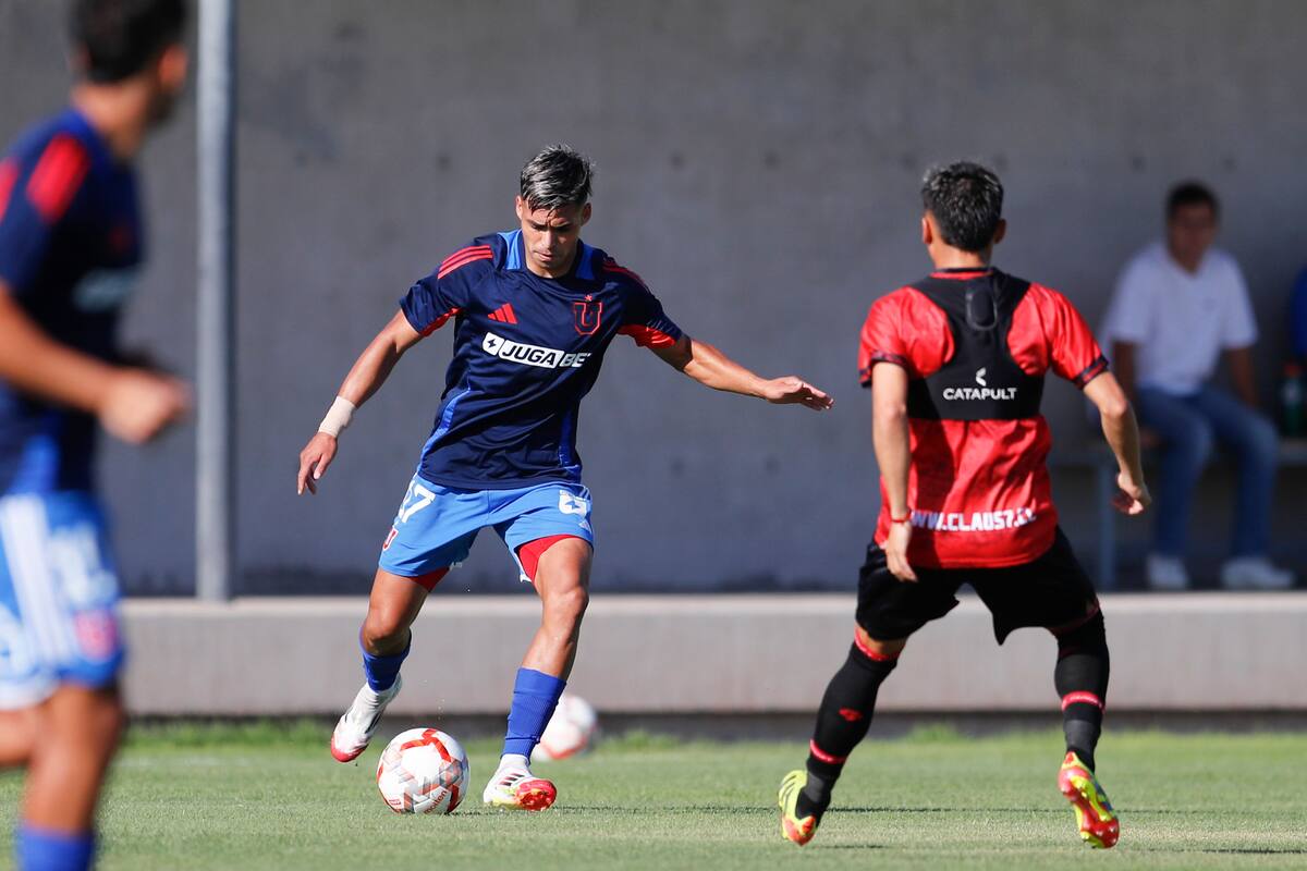 cayó en amistoso frente a Deportes Limache. Foto: Universidad de Chile.