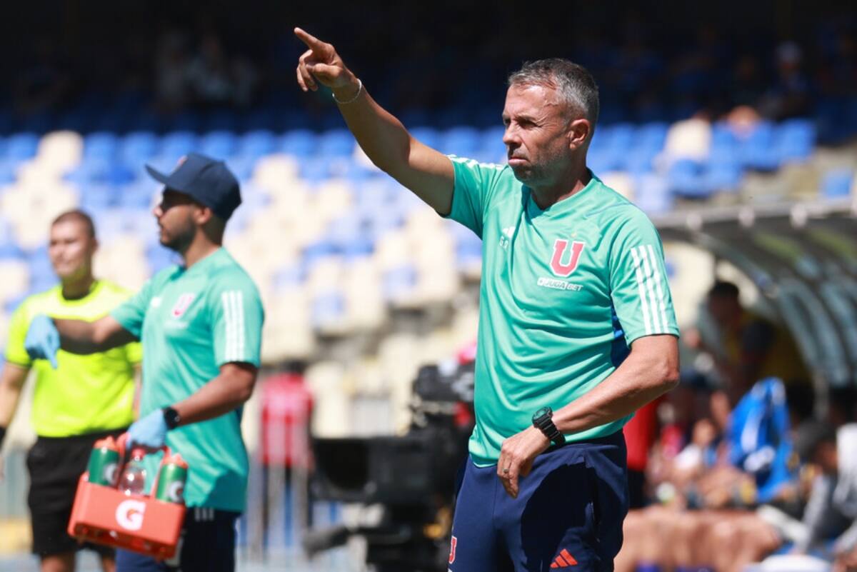 Gustavo Álvarez analizó el empate de Universidad de Chile ante Huachipato. Foto: Aton.