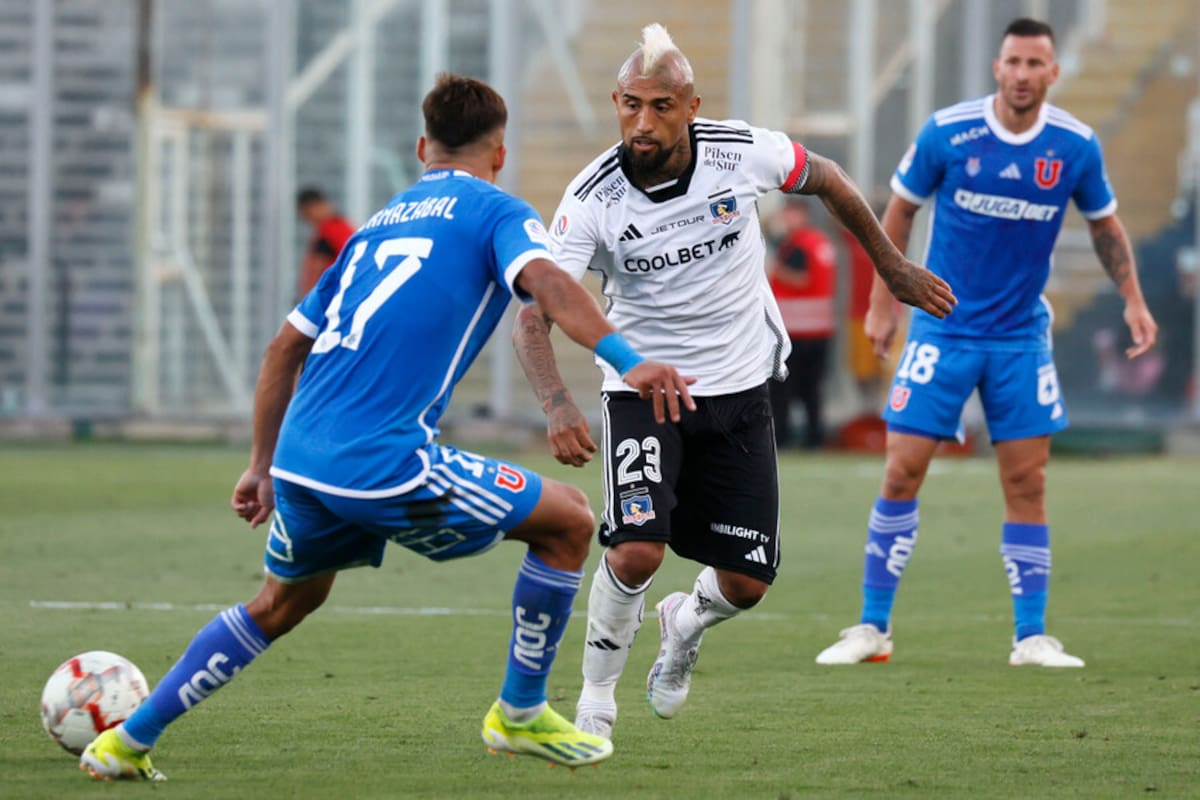 Arturo Vidal todavía no renueva en Colo Colo. Foto: Aton.