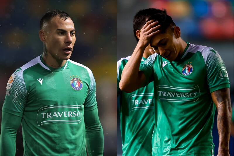 Eduardo Vargas y Esteban Matus.