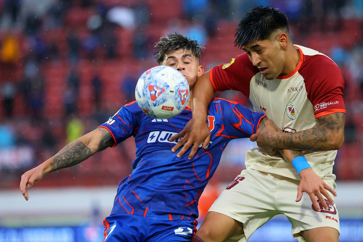 Los azules empataron 2-2 ante Deportes La Serena. Foto: Aton.