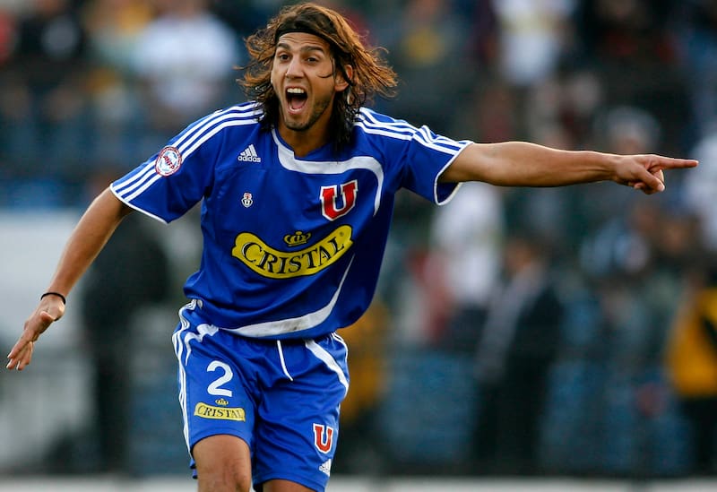 Federico Martorell en su periodo en la U en 2007. Foto: Photosport.
