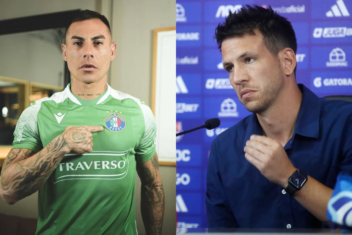 Eduardo Vargas y Manuel Mayo.