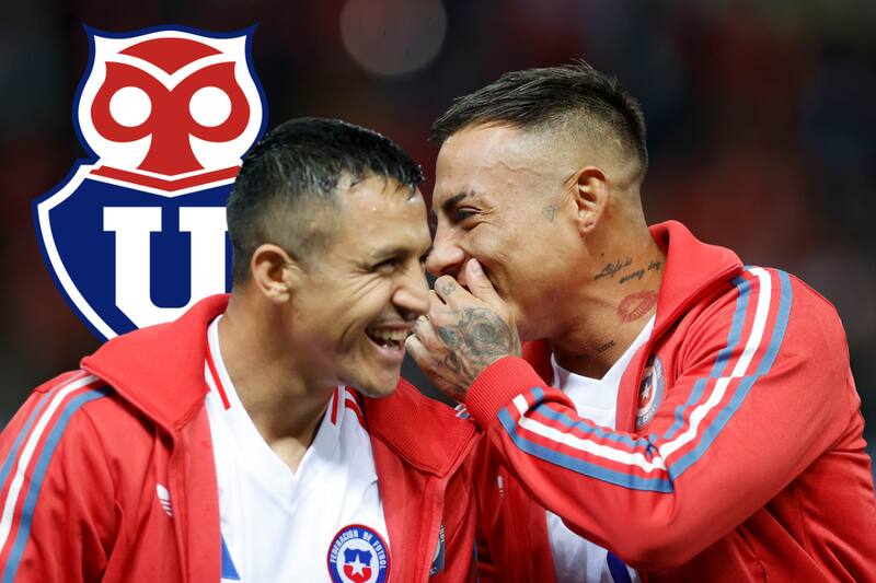 Alexis Sánchez y Eduardo Vargas.