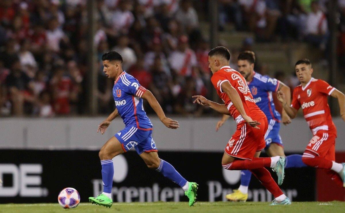 en el último amistoso ante River Plate.