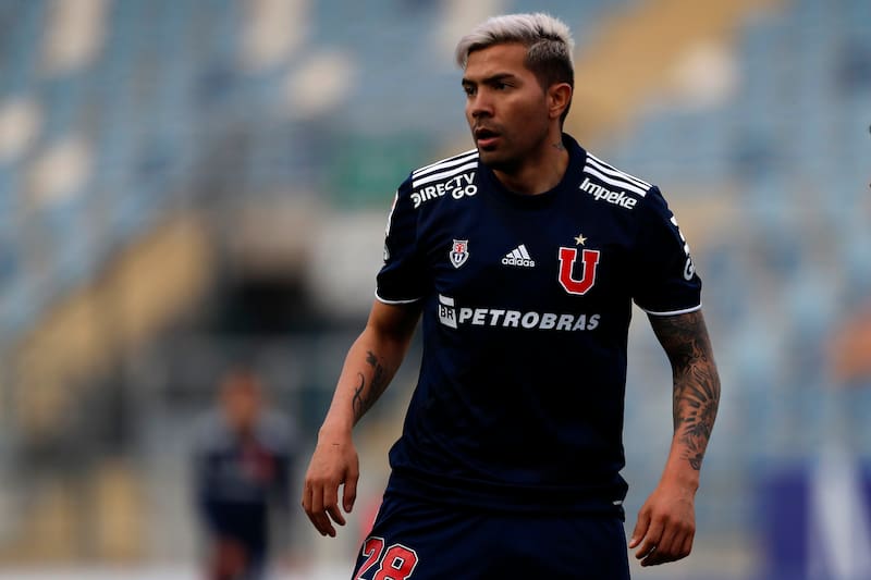 Nahuel Luján en Universidad de Chile en 2021.
