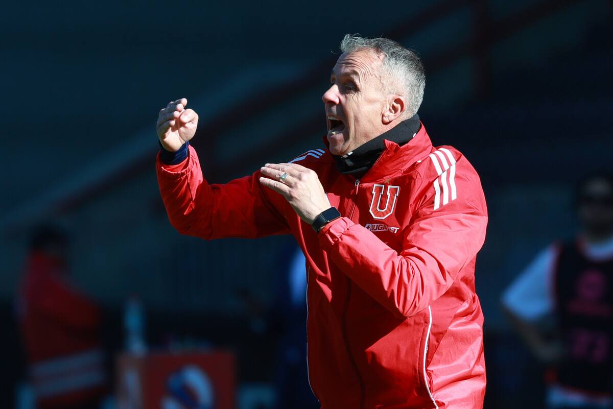 Se le acabó la paciencia de Gustavo Álvarez en U. de Chile. Foto: Aton.