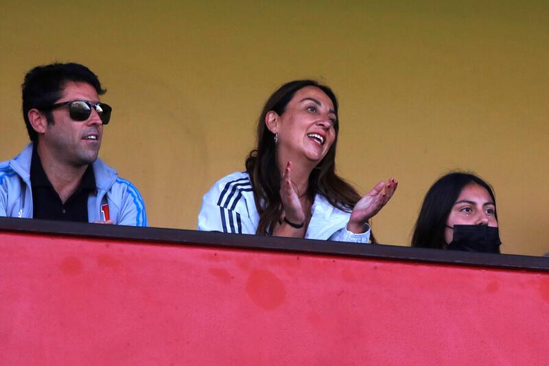 Cecilia Perez es fotografiada durante el partido entre Universidad de Chile contra Universidad Católica por la Copa Chile disputado en el estadio Santa Laura.
Santiago, Chile. 25/09/2022. Foto: Aton.
