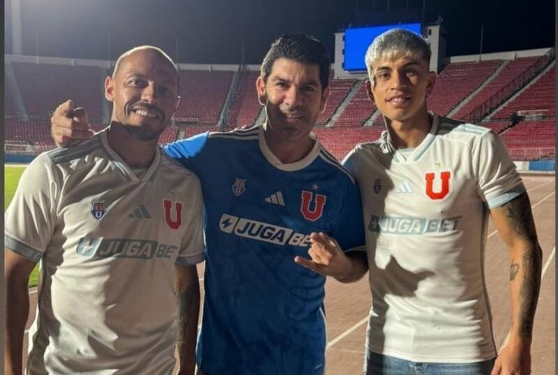 Marcelo Salas volvió a vestir la camiseta de la U,