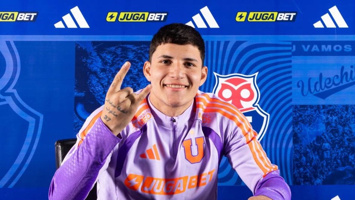 La historia de Gonzalo Reyna, nuevo refuerzo de la U: quedó libre a los 12 años y renació gracias a un ídolo de la UC