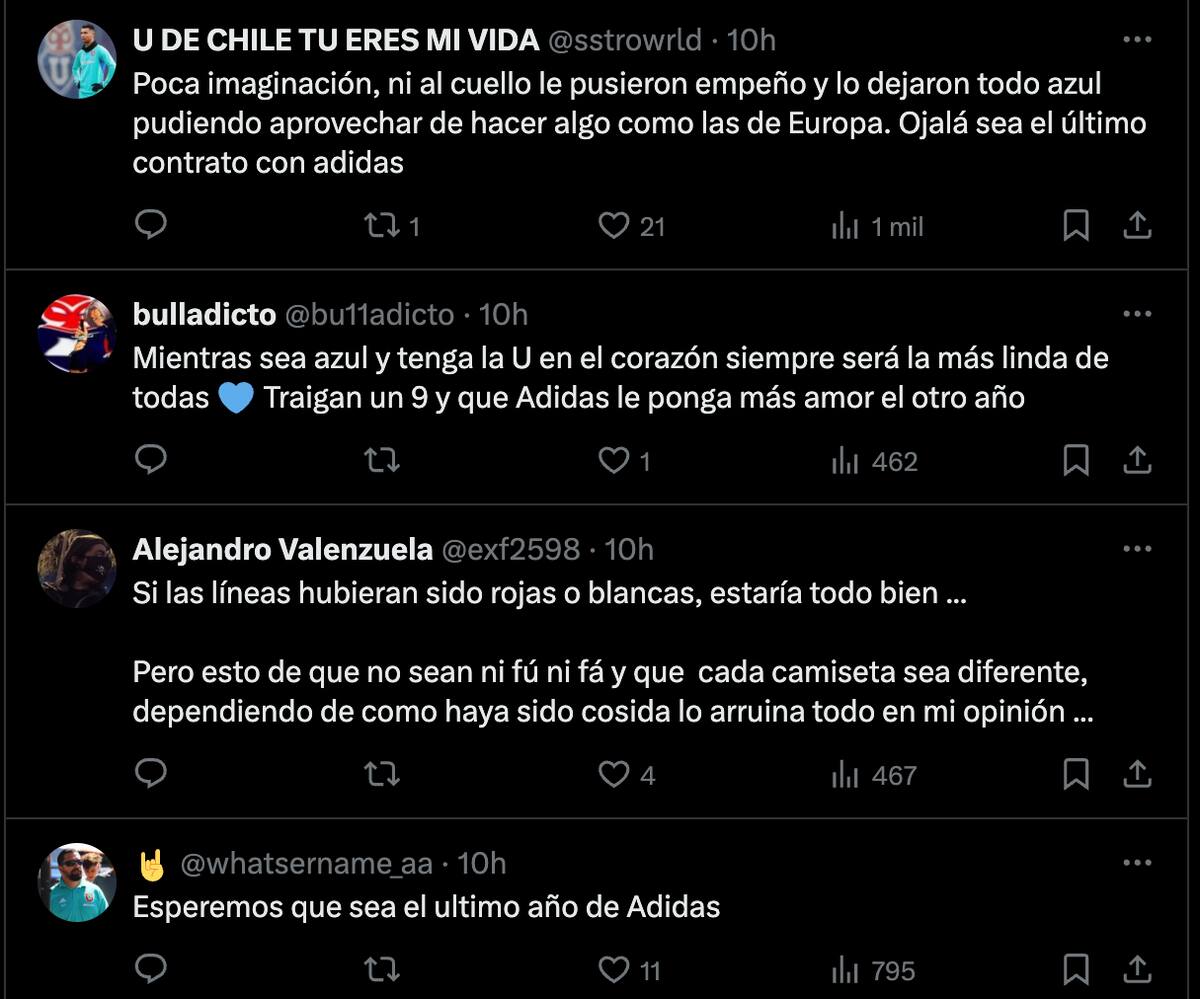 Hinchas molestos por la nueva camiseta.