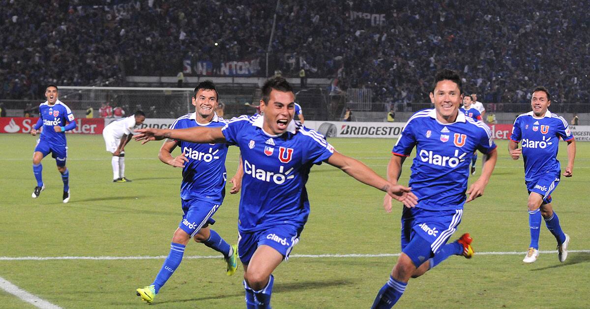 Eduardo Vargas y Charles Aránguiz brillaron en la U