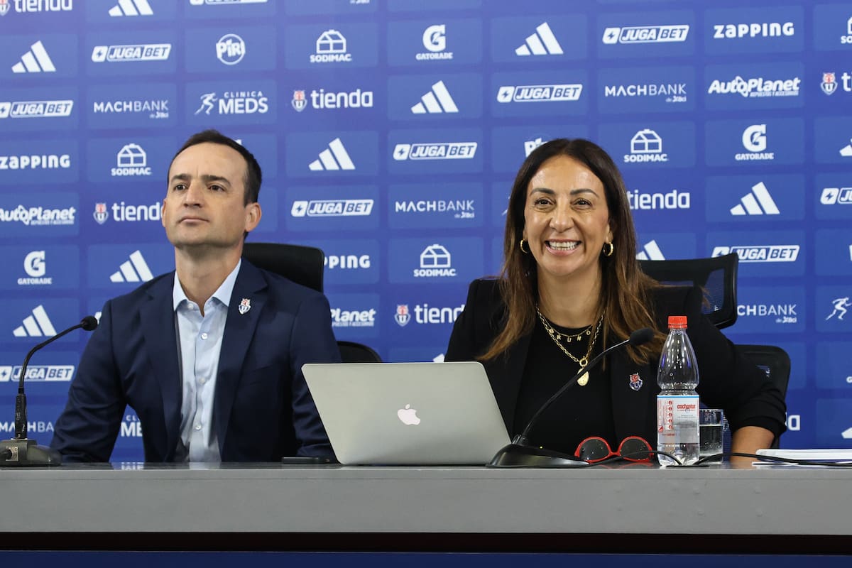 Cecilia Pérez fue elegida como la nueva presidenta de Azul Azul. Foto: Aton.