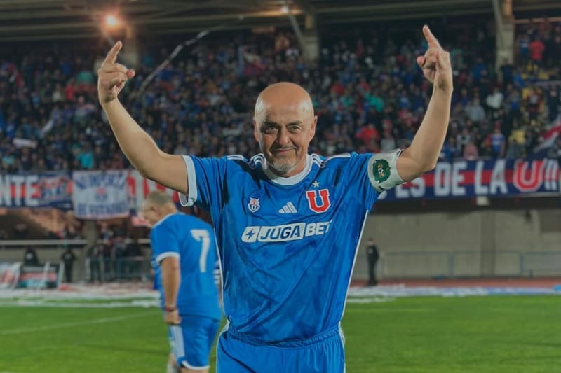 Luis Musrri, histórico capitán de Universidad de Chile.