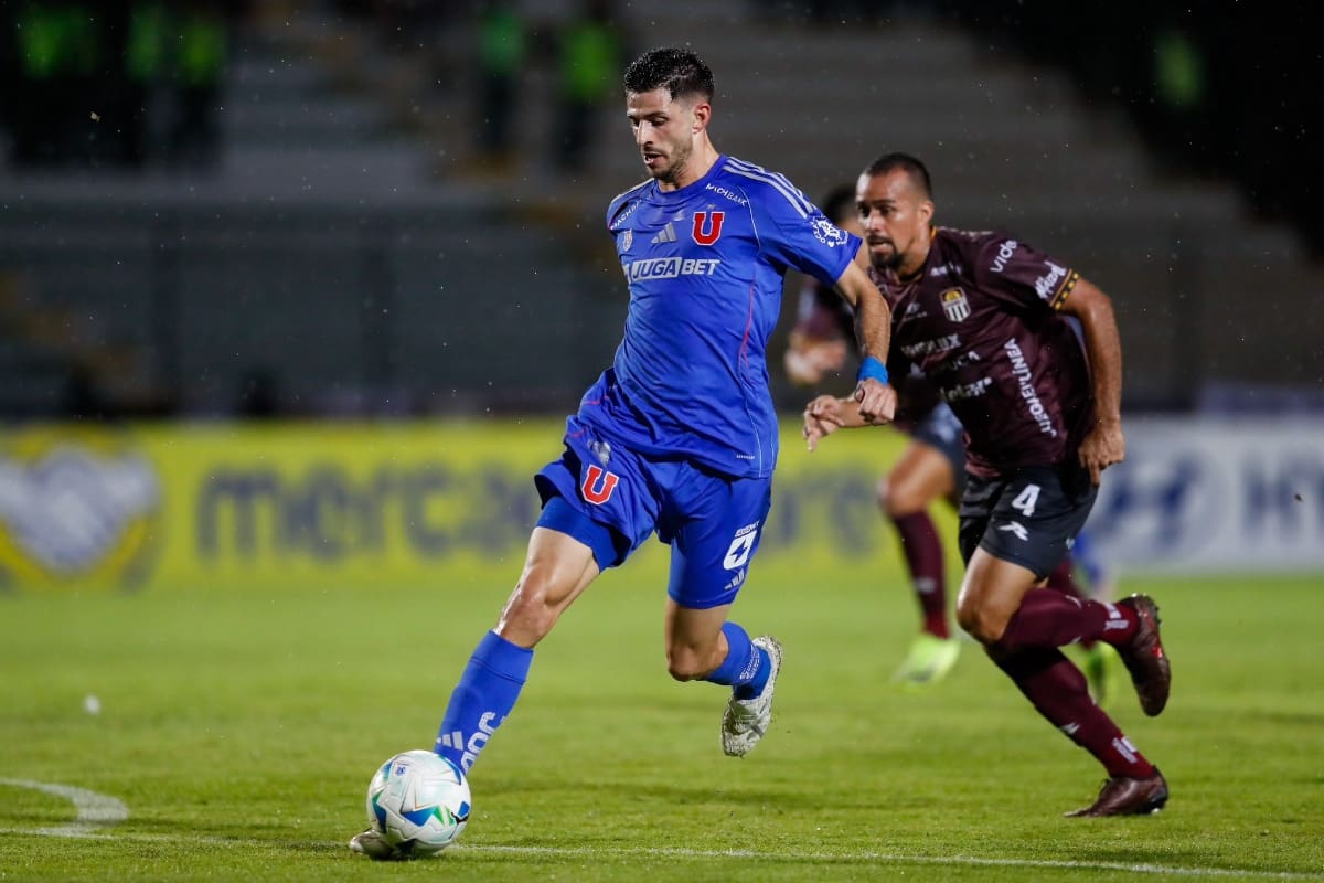 Los azules empataron 1-1 ante Carabobo. Foto: @udechile.