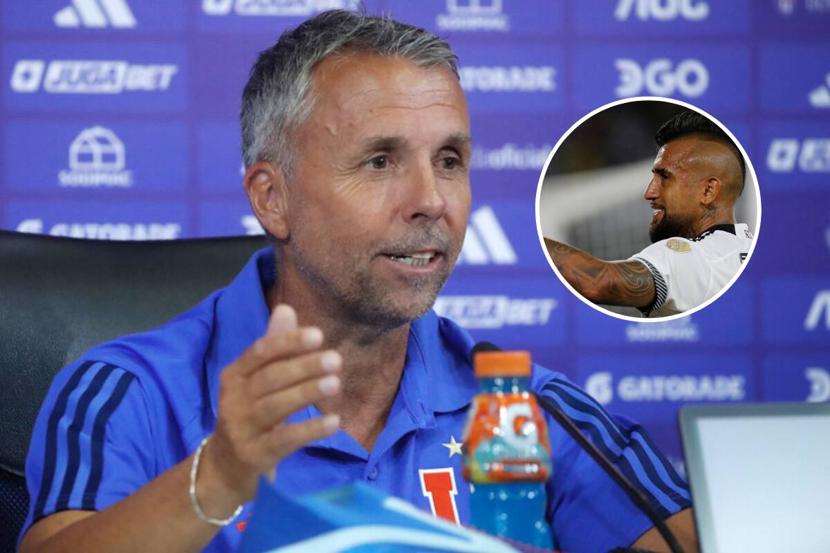 Gustavo Álvarez señaló que en la U no le tienen miedo a Arturo Vidal.