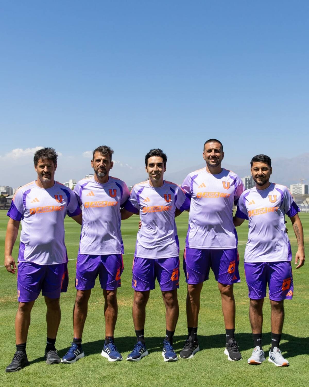 Cuerpo técnico de Francisco Meneghini.