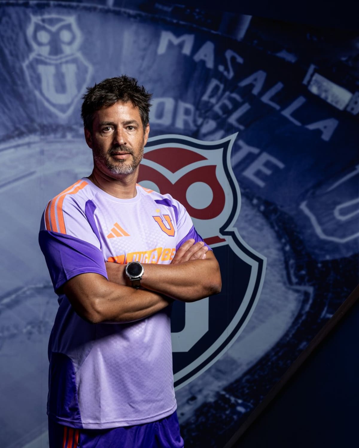 Gonzalo Fellay, preparador físico de los azules. Foto: Prensa UCH.