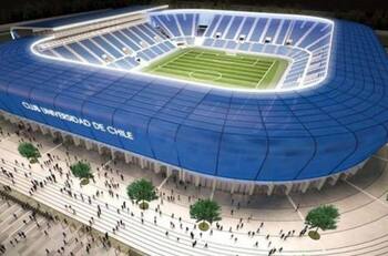 Candidato a alcalde promete estadio para la U en zona histórica de Santiago