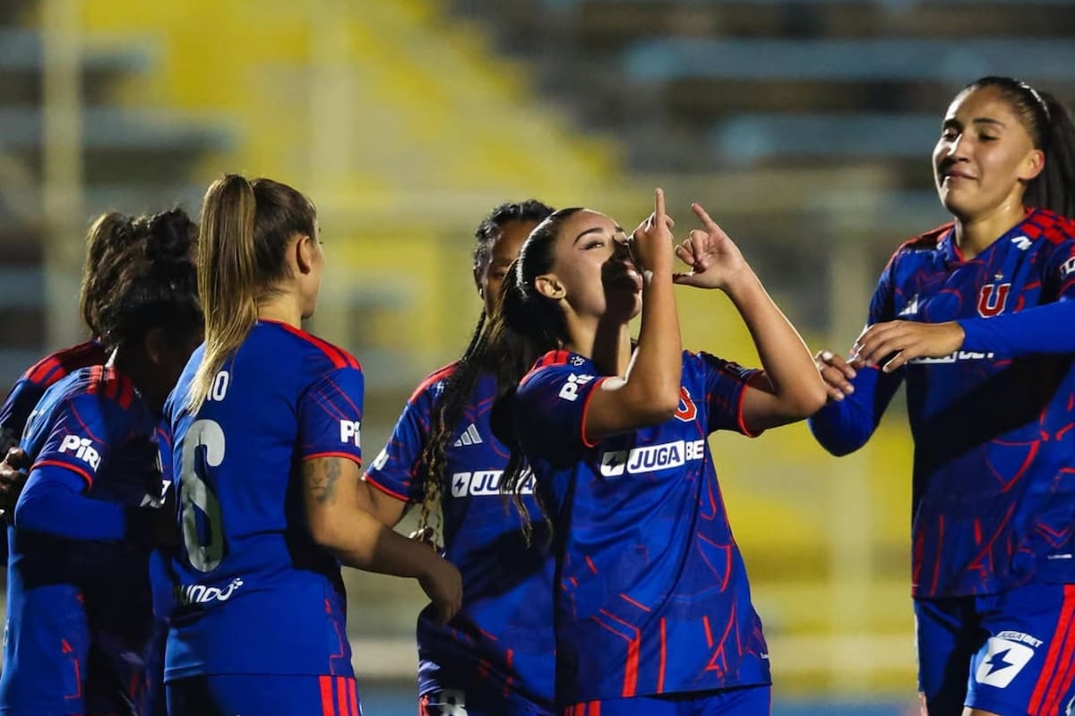 Las Azules en la Liga Femenina. Foto: udechilefemenino.