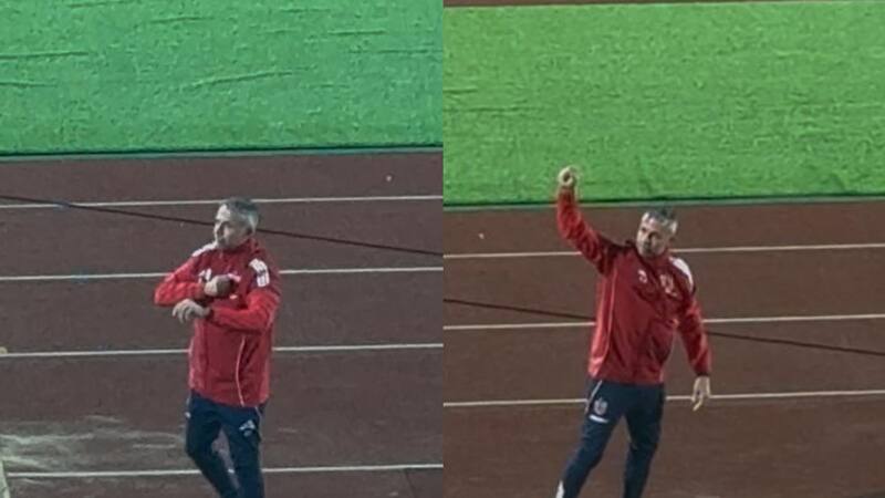 Sacó aplausos: Gustavo Álvarez y su emocionante gesto con los hinchas de Huachipato