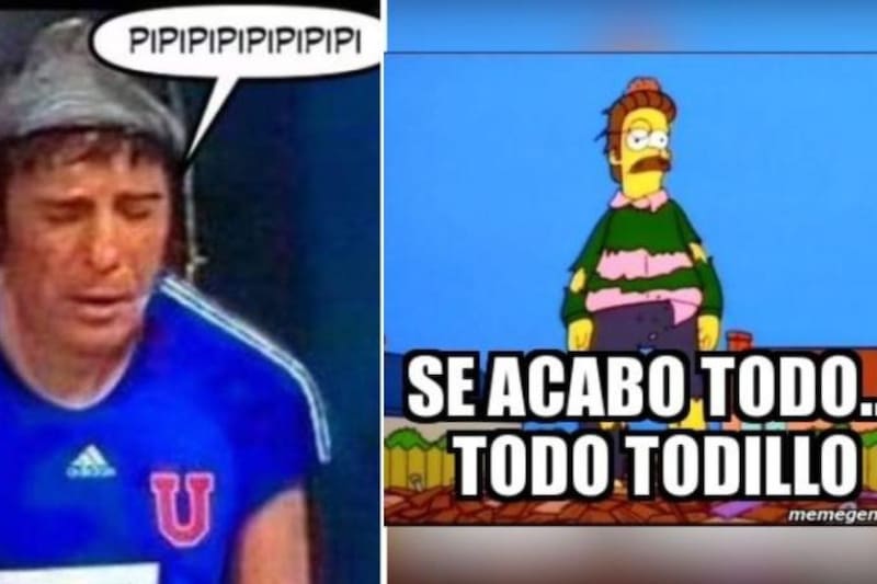 Los memes de la derrota azul.