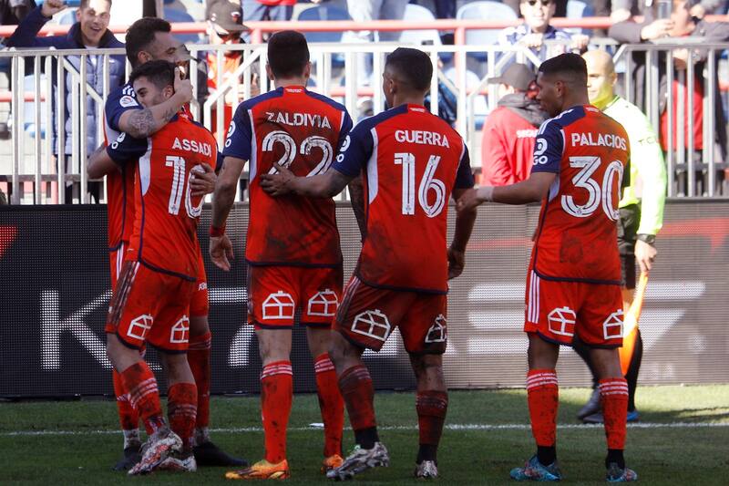 Los azules sufrieron la suspensión de Marcelo Morales y Federico Mateos para el encuentro ante Palestino.