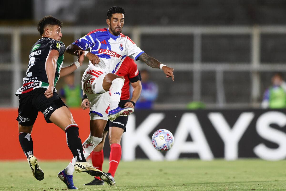 La cuenta pendiente que acompaña a Lucero en la U y que puede resolverse frente a Colo Colo. Foto: Aton.