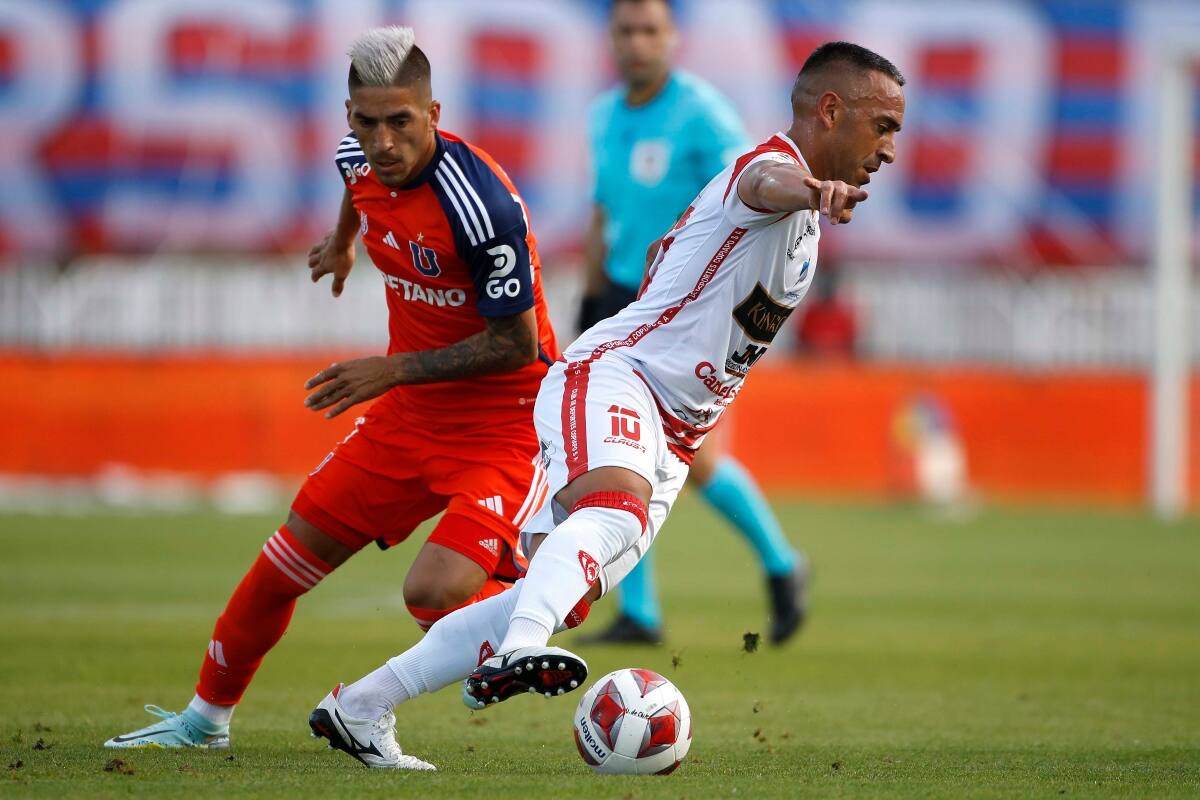 en el partido ante Deportes Copiapó.