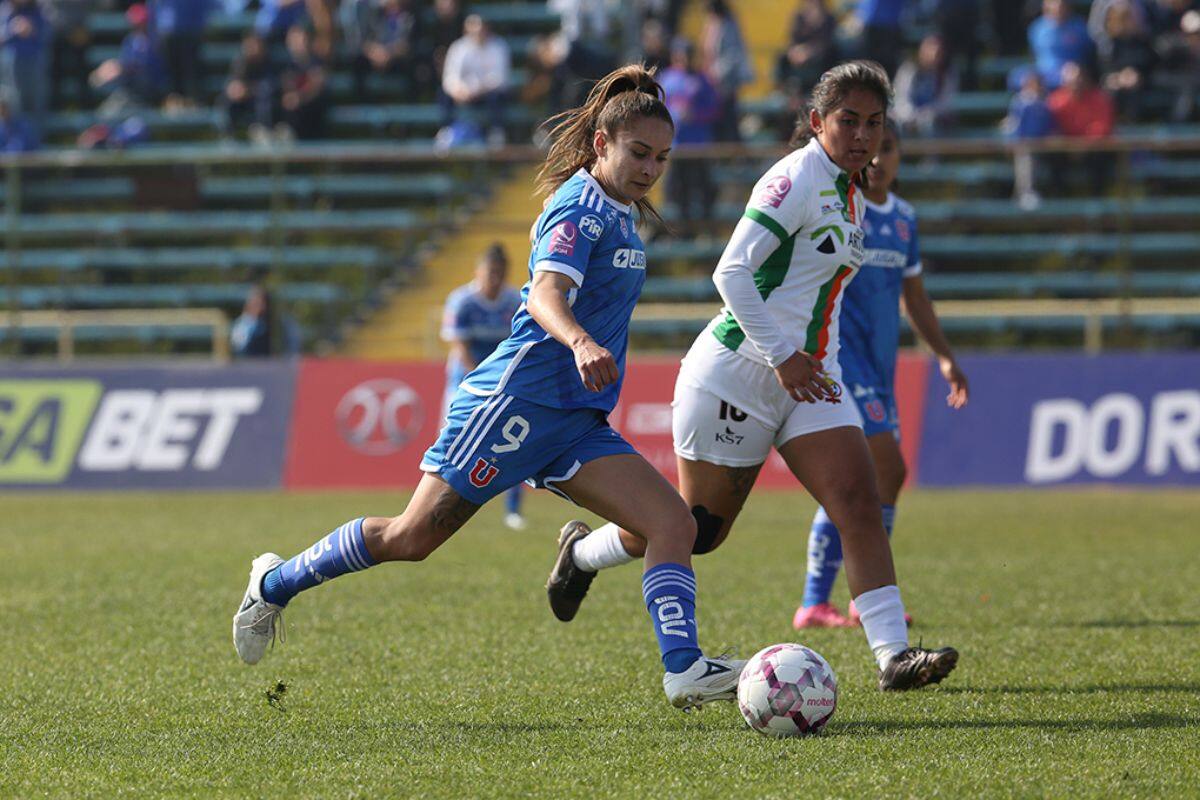 llegó a los 40 puntos en la tabla de posiciones del Futfem nacional, al derrotar a Cobresal. Foto: Campeonato Chileno.
