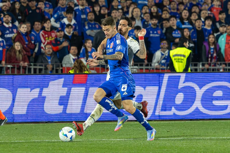 Gabriel Ávalos en el duelo de ida. Foto: Felipe Escobedo.