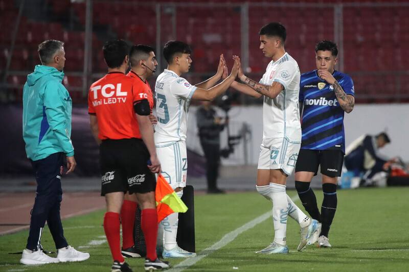 Ignacio Vásquez reemplazó al lesionado Matías Sepúlveda. Foto: Aton.